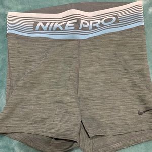 Nike pro spandex shorts